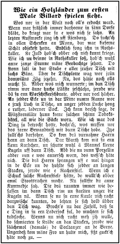 1876-08-08 Hdf Billard Holzlaender